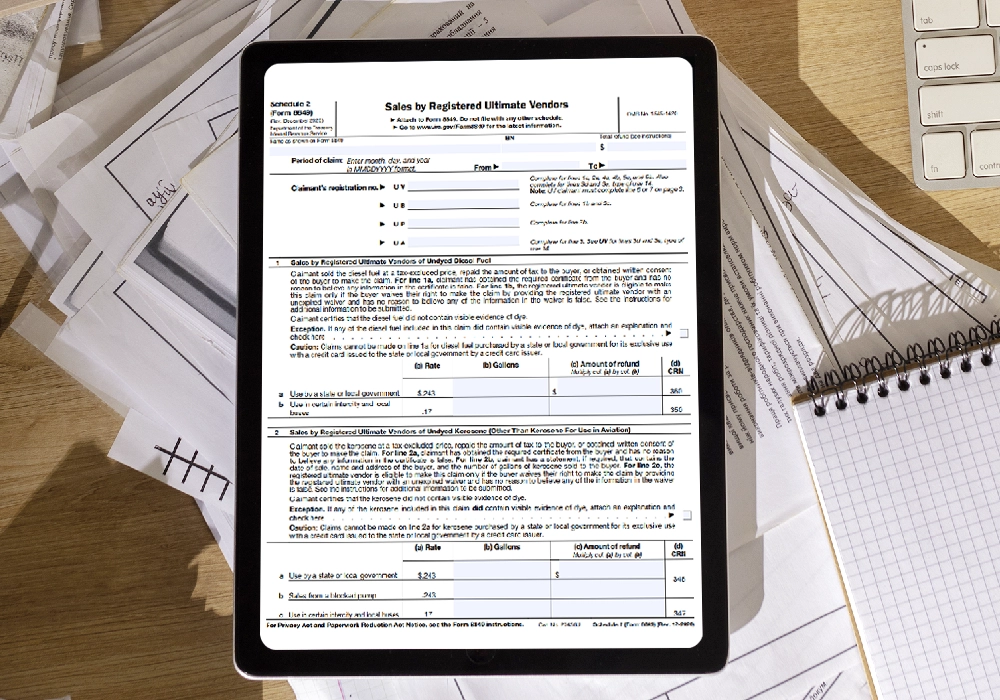 Form 8849 Schedule 2
