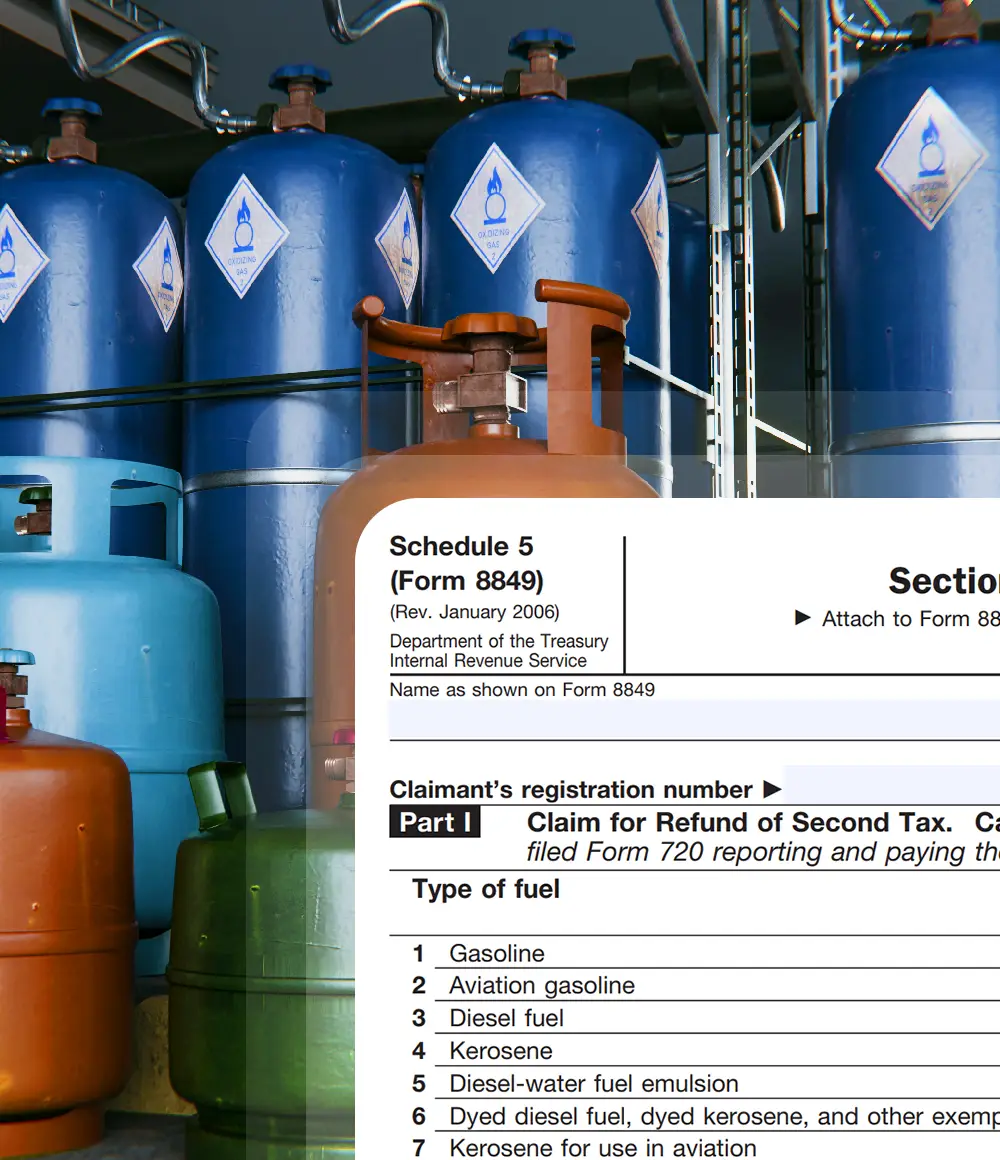 Form 8849 Schedule 5